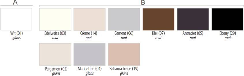 Xenz Beterbad Lagoon Compact 160x75 cm rechts wit