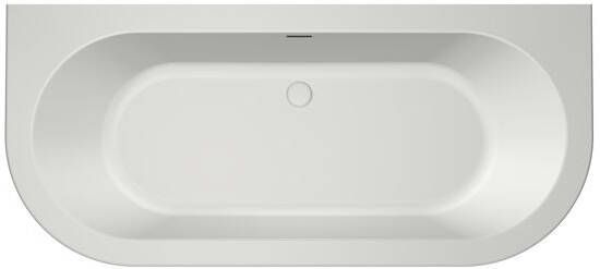 Xenz Charley half vrijstaand bad 180x80 mat wit