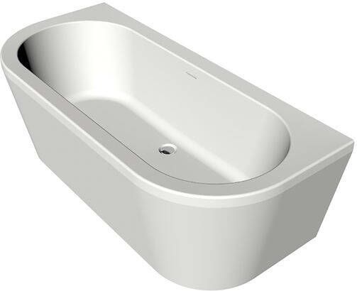 Xenz Charley half vrijstaand bad 180x80 mat wit