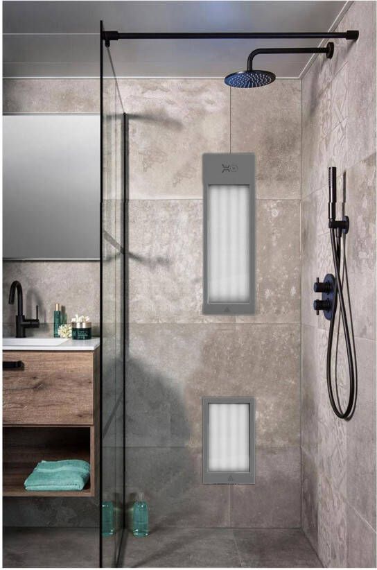 Xenz Feel Good Shower Combi maat S&M grijs