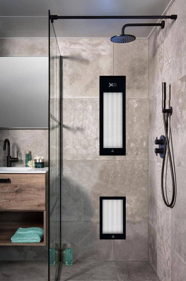 Xenz Feel Good Shower Combi maat S&M zwart