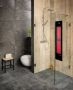 XenZ Feel Good Shower Infrarood L Inbouw 110 cm Grijs - Thumbnail 2