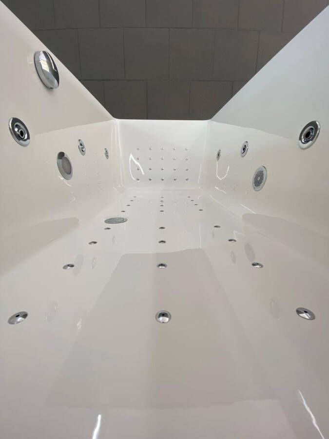 Xenz Society bubbelbad met Advance systeem 170x75 wit 20 Rugjets