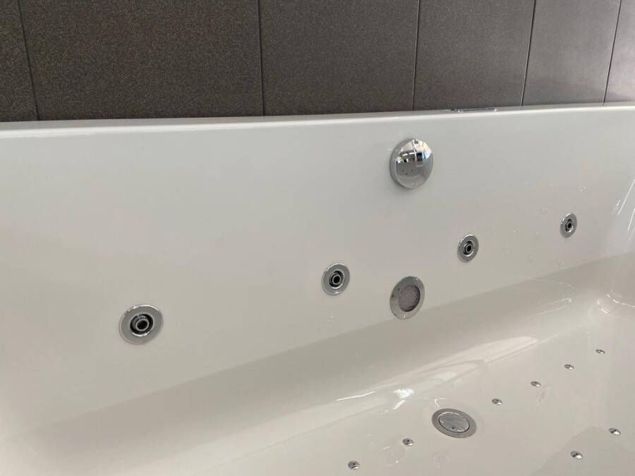 Xenz Society bubbelbad met Advance systeem 170x75 wit 20 Rugjets