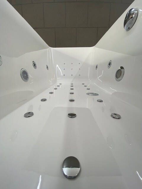 Xenz Society bubbelbad met Advance systeem 190x90 wit 20 bodemjets