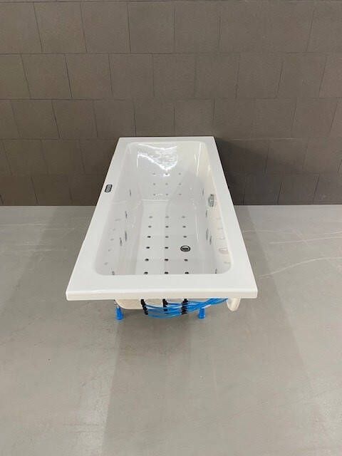 Xenz Society bubbelbad met Advance systeem 190x90 wit 20 bodemjets
