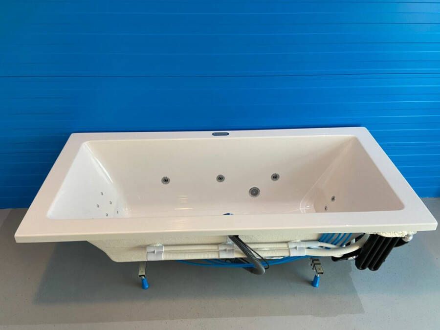 Xenz Society bubbelbad met Koller Advance systeem 180x80 wit