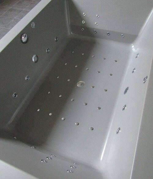 Xenz Society bubbelbad met Koller Advance systeem 190x120 mat cement