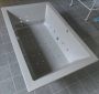 Xenz Society bubbelbad met Koller Advance systeem 190x120 mat cement - Thumbnail 3