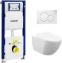Geberit Complete UP320 set met Neuer Rimfree 1 met bidet sproeier - Thumbnail 1