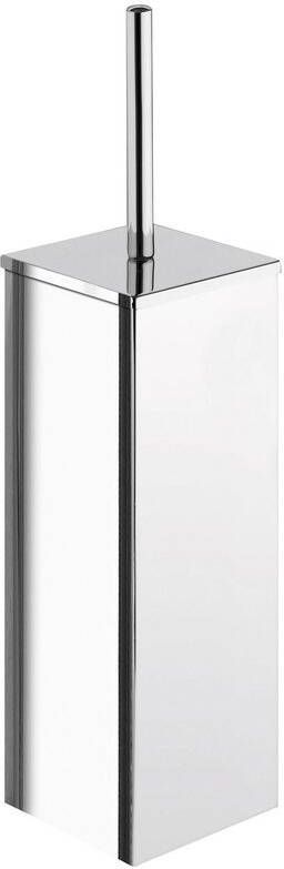 Sapho Toiletborstelhouder Colorado Vrijstaand Vierkant 36x8.8 cm Gepolijst RVS