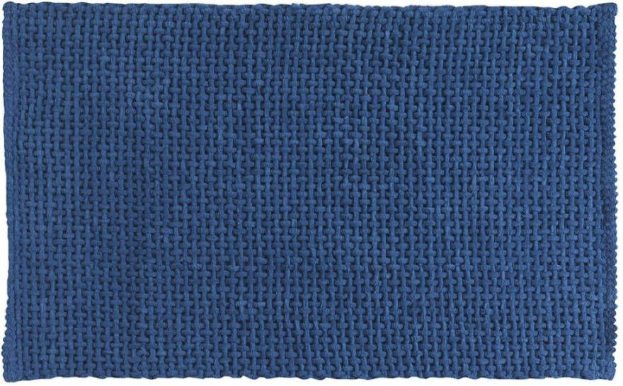 Gedy Knot badmat 50x80 blauw