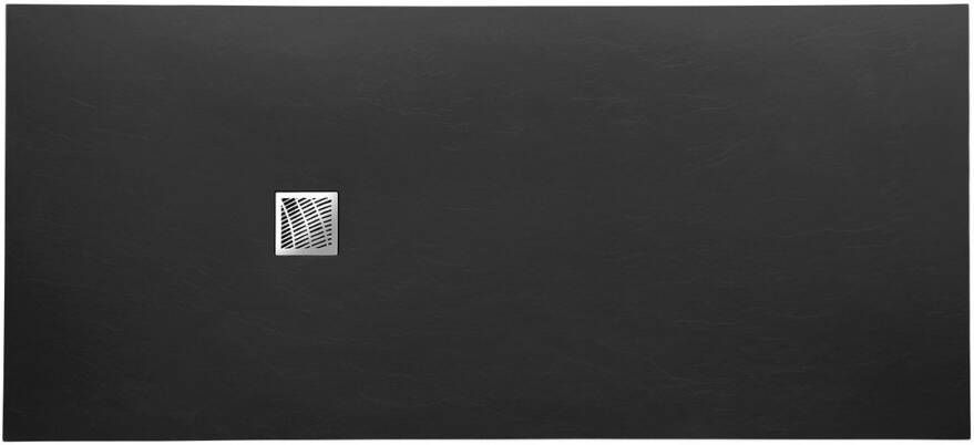 Gelco Mitia douchebak 140x90cm zwart