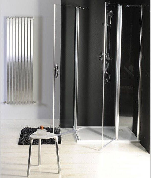Gelco One douchecabine hoek 120x80 chroom