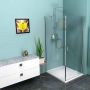 Gelco One douchecabine rechthoek 70x80 cm chroom - Thumbnail 1