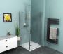 Gelco One douchecabine vierkant 80x80 cm chroom - Thumbnail 1