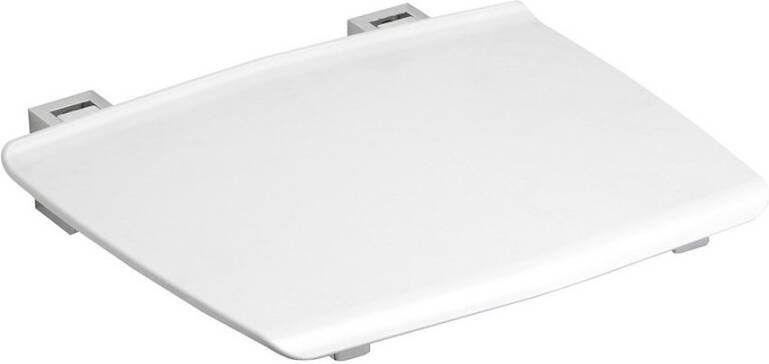 Gelco Sapho vierkante vouw douchezitting 32.5x32.5 cm wit