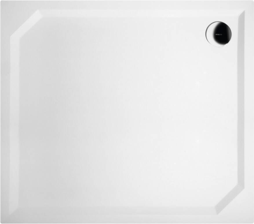 Sapho Douchebak Gegoten Marmer Sara 120x75x3.5 cm Rechthoek Wit