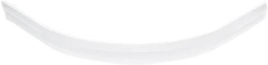 Gelco Laura Voorzetpaneel kwartrond douchebak 80 cm wit