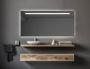 Gliss Design Horizontal spiegel met LED-verlichting met verwarming 160x70cm - Thumbnail 2