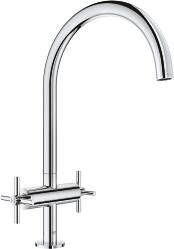 Saniclear Copper Pro inbouw regendouche 20cm rond met wandarm en glijstang geborsteld koper