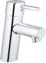 GROHE Concetto Wastafelmengkraan S-size ES ketting eengreeps 1-gats 155mm hoogte 101mm uitloop vast chroom - Thumbnail 4