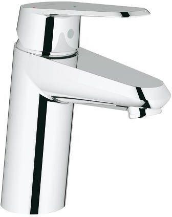 GROHE Eurodisc Cosmopolitan Wastafelmengkraan S-size ES eengreeps 1-gats 160mm hoogte glad 116mm uitloop vast chroom