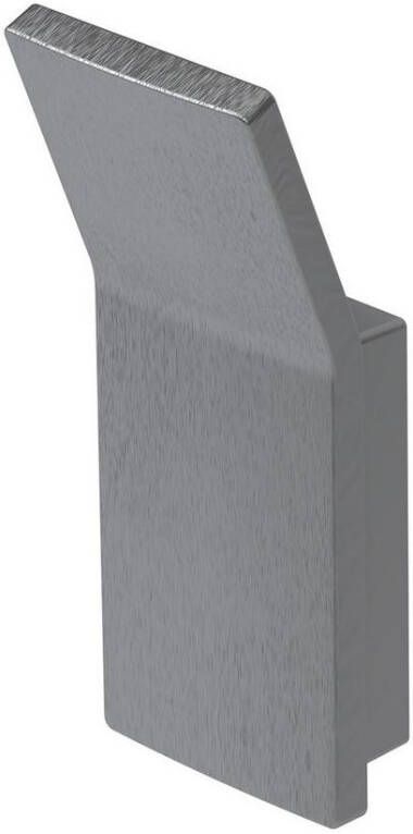 Haceka Handdoekhaak Aline Grey 3 6x8 7 cm Aluminium Mat Grijs