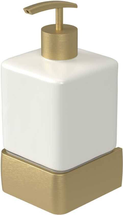 Haceka Zeepdispenser Aline Gold 7 4x15 4 cm Aluminium Mat Goud