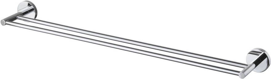 Haceka Handdoekhouder Dubbel Aqualux PRO2000 80 cm Chroom
