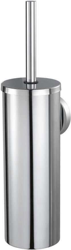Haceka Toiletborstelset Aqualux PRO2000 met Deksel Chroom