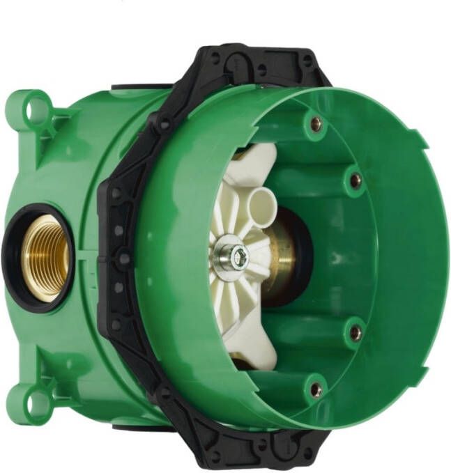 HANS GROHE HansGrohe basisgarnituur voor inbouwbad- en douchemengkraan en thermostaat met en zonder stopkraan - Foto 2