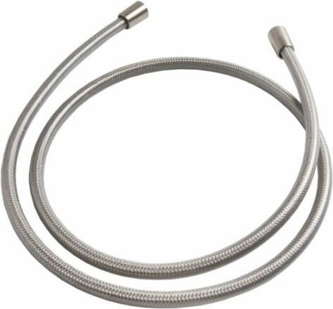 Hotbath Archie Doucheslang Geribbeld Met Transparante Kunststof Mantel 100 cm RVS 316 AR010IX - Foto 1