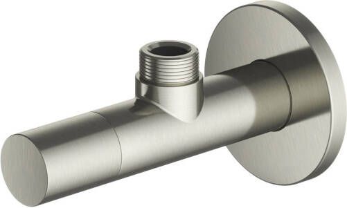 Hotbath Archie hoekstopkranen rond met filter half duims RVS AR2002IX