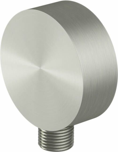 Douche Concurrent Wanduitlaat Hotbath Archie 1 2 Rond 7cm Geborsteld RVS