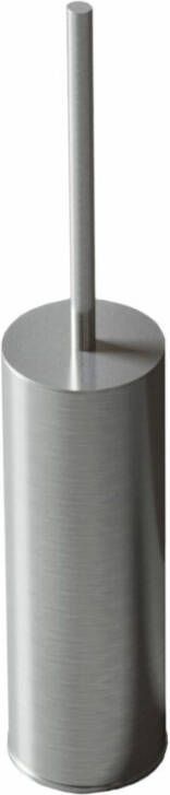 Douche Concurrent WC Borstel Set Hotbath Archie Vrijstaand Geborsteld RVS - Foto 2