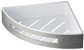 Douche Concurrent Planchet Hoek Hotbath Archie 12.5x12.5x5.3cm Geborsteld RVS - Foto 2