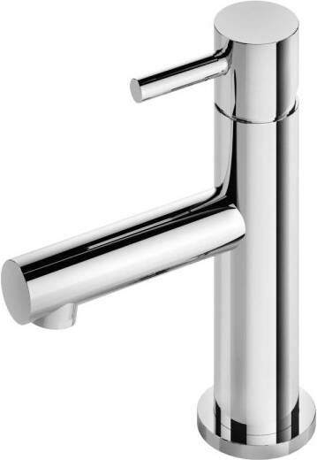 Hotbath Buddy 1-hendel wastafelkraan rond klein model chroom - Foto 2