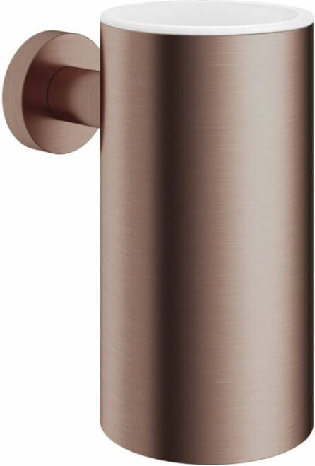 Douche Concurrent Bekerhouder Hotbath Cobber Wand Geborsteld Koper PVD - Foto 2