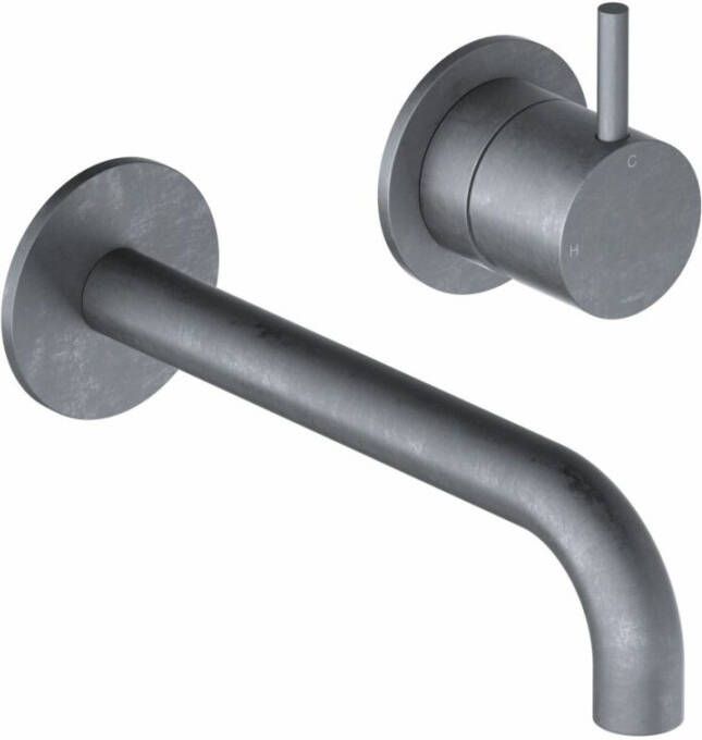 Hotbath Cobber CB105-18 inbouw wastafelmengkraan verouderd ijzer