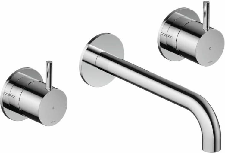 Hotbath Cobber CB005T-18 inbouw wastafelmengkraan chroom