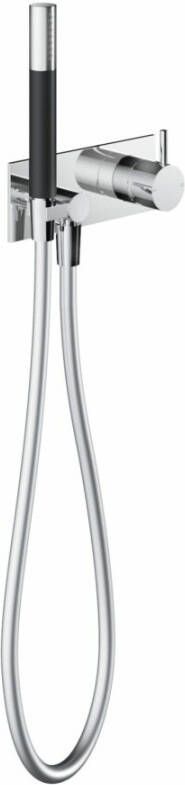 Hotbath Cobber CB027 inbouw douchemengkraan met handdouche mat zwart