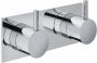 Hotbath Cobber CB029 inbouw mengkraan 2 weg mat zwart - Thumbnail 1