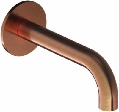 Hotbath Wastafelkraan Uitloop Cobber Rond 15 cm Geborsteld Koper PVD - Foto 2