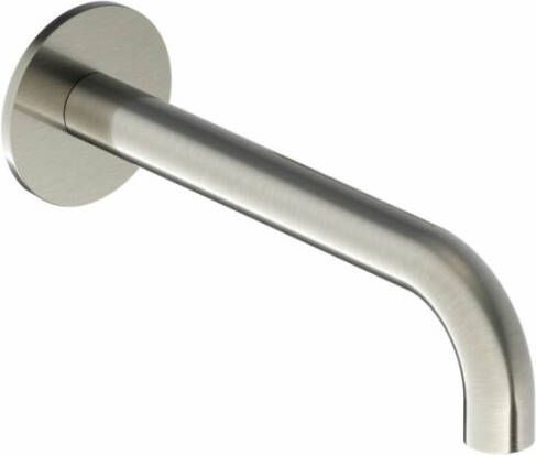 Hotbath Wastafelkraan Uitloop Cobber Rond 18 cm Geborsteld Nikkel - Foto 3