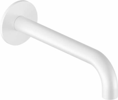 Hotbath Wastafelkraan Uitloop Cobber Rond 18 cm Mat Wit - Foto 2