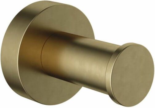Hotbath Cobber CBA03 handdoekhaak geborsteld messing