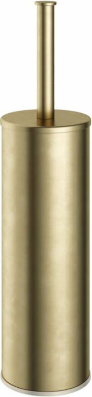 Hotbath Cobber CBA12 vrijstaande toiletborstel geborsteld messing