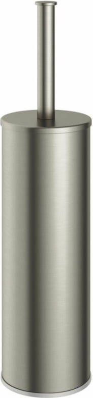 Hotbath Cobber CBA12 vrijstaande toiletborstel geborsteld nikkel