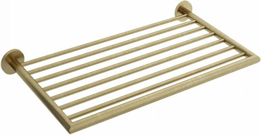 Douche Concurrent Handdoekhouder Hotbath Cobber Geborsteld Messing